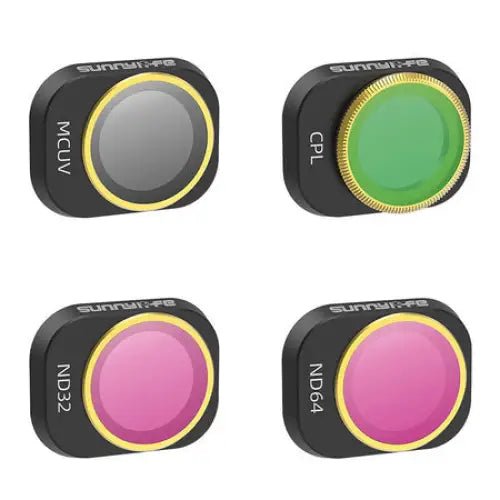 4 Lens Filters MCUV CP ND32/64 Sunnylife for DJI MINI 4 PRO - Filters for drones<<<Drone