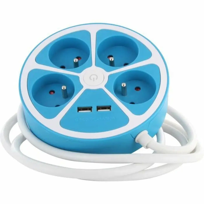 4-socket plugboard with power switch Chacon 4X16 A 3680 W (1,5 m) - Електроника Периферни и резервни части<<<Компютри|