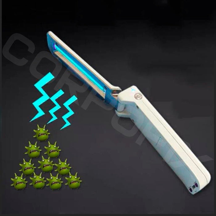 Portable folding ultraviolet germicidal UV lamp Corpofix HV8 for disinfection against bacteria and viruses - UV Lamps