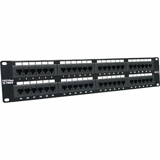 48-port UTP Category 6 Patch Panel Trendnet 21221267 - Компютър Мрежи и компоненти<<<Компютри|