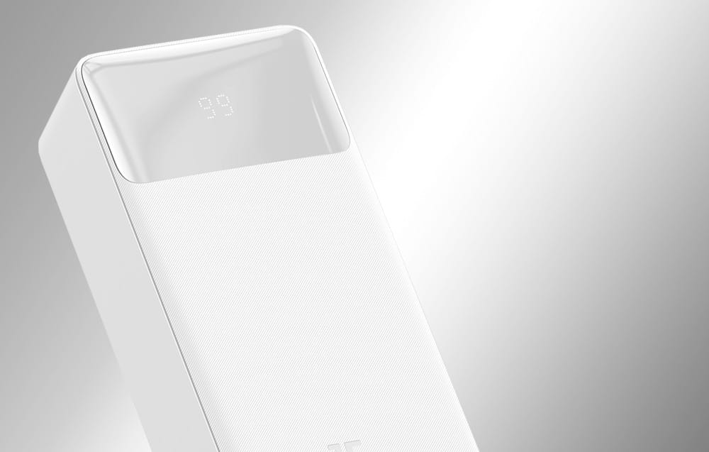 Powerbank Baseus Bipow 30000mAh 15W (white)