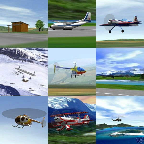 Flight simulator FlySky FS-SM100