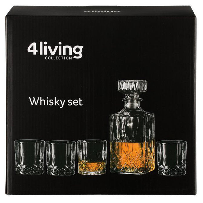 5-PIECE WHISKY SET WITH DECATURAL DECATUR 4LIVING