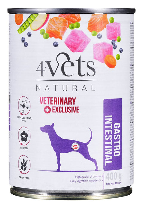 4VETS Natural Gastro Intestinal Dog - wet dog food - 400 g