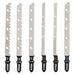 6 PCS RYOBI RAK6JSBW JIG SAW BLADES SET - Ножове за прободни триони<<<Консумативи за електроинструменти<<<Инструменти и