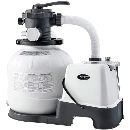 7800L/H FILTER PUMP WITH SAND AND SALT WATER SYSTEM INTEX 26676 - Филтърни помпи хлоринатори нагреватели<<<Басейни