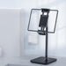 Acefast telescopic phone and tablet holder (135-230mm wide) for the desk 360 ° black (E4 black) - Cell phone