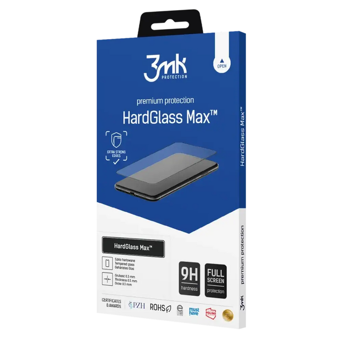 9H 3mk HardGlass Max™ glass for Samsung Galaxy S22+ 5G - *Kategoria tymczasowa<<<HurtelXML