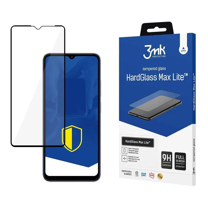 9H 3mk HardGlass Max Lite™ glass on Xiaomi Redmi 9AT - Cell phone tempered glass<<<HurtelXML
