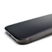 9H tempered glass with mounting frame for iPhone 14 Pro Wozinsky Premium Glass - black - Cell phone tempered