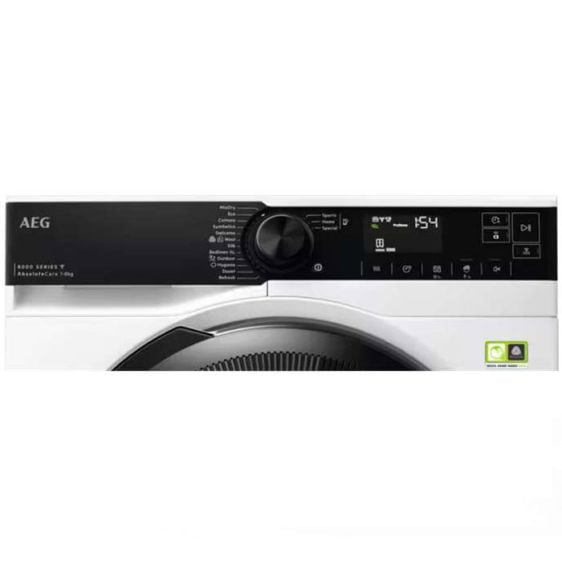 Dryer AEG TR8384CE, 8kg, B, dark panel