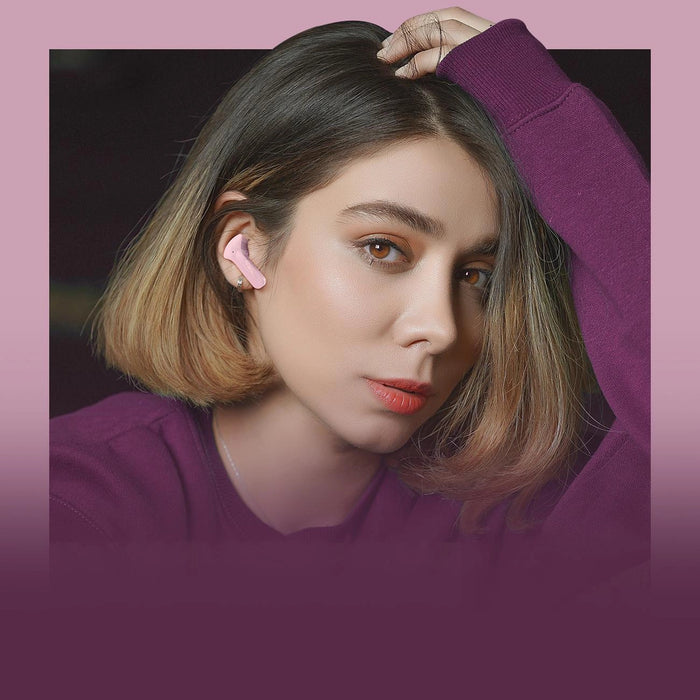 Acefast T6 TWS Bluetooth In-Ear Wireless Headphones - Pink