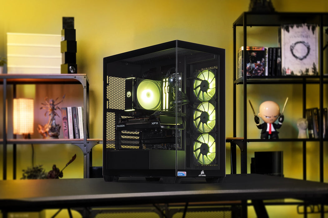 Actina 5901443413806 PC AMD Ryzen™ 7 8700F 32 GB DDR5-SDRAM 1 TB SSD AMD Radeon RX 7700 XT Midi Tower Black