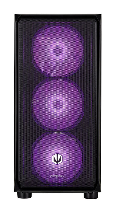 Actina 5901443414643 PC AMD Ryzen™ 7 7800X3D 32 GB DDR5-SDRAM 2 TB SSD AMD Radeon RX 9070 XT Midi Tower Black