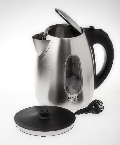 Adler AD 1223 electric kettle 1.7 L Black,Stainless steel 2200 W