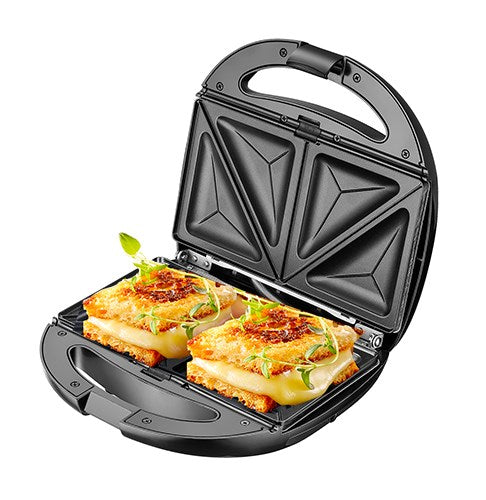 Adler AD 3040 sandwich maker 1200 W Black, Grey
