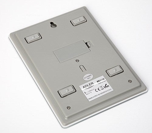 Adler AD 3138 w kitchen scale Electronic kitchen scale White Countertop Square