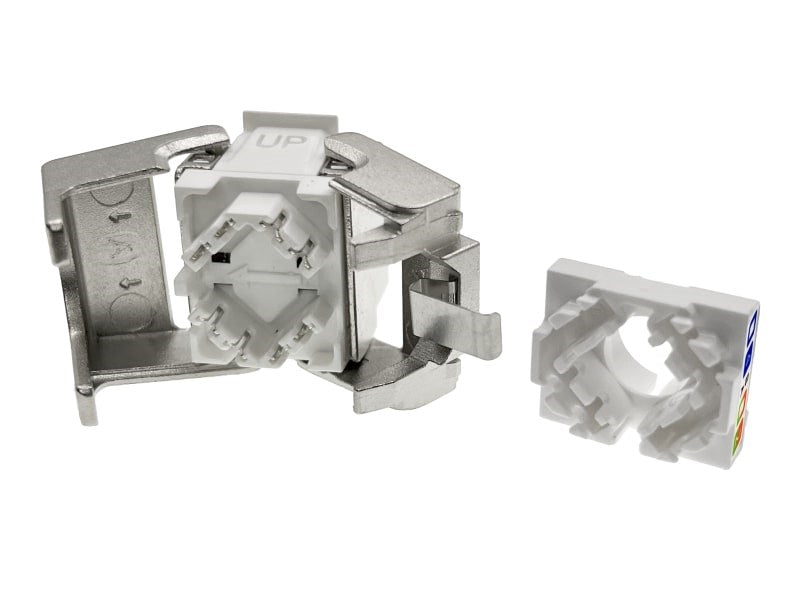 Alantec MB005-1 RJ45 toolless STP cat.6A PoE+ keystone module ALANTEC Plus - Enhanced transmission performance