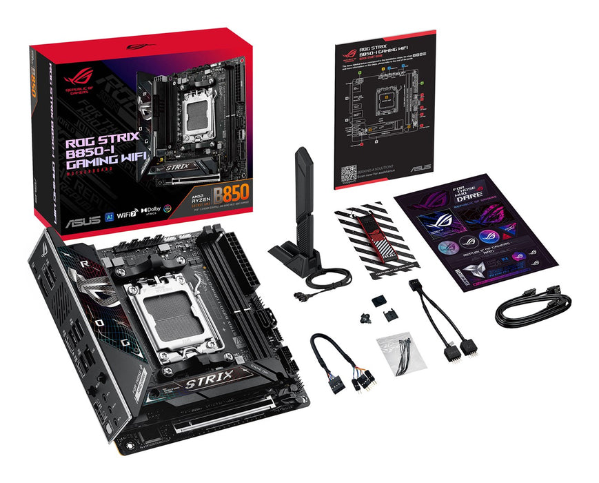 Motherboard ASUS ROG STRIX B850-I GAMING WIFI 7 Mini-ITX, socket AM5
