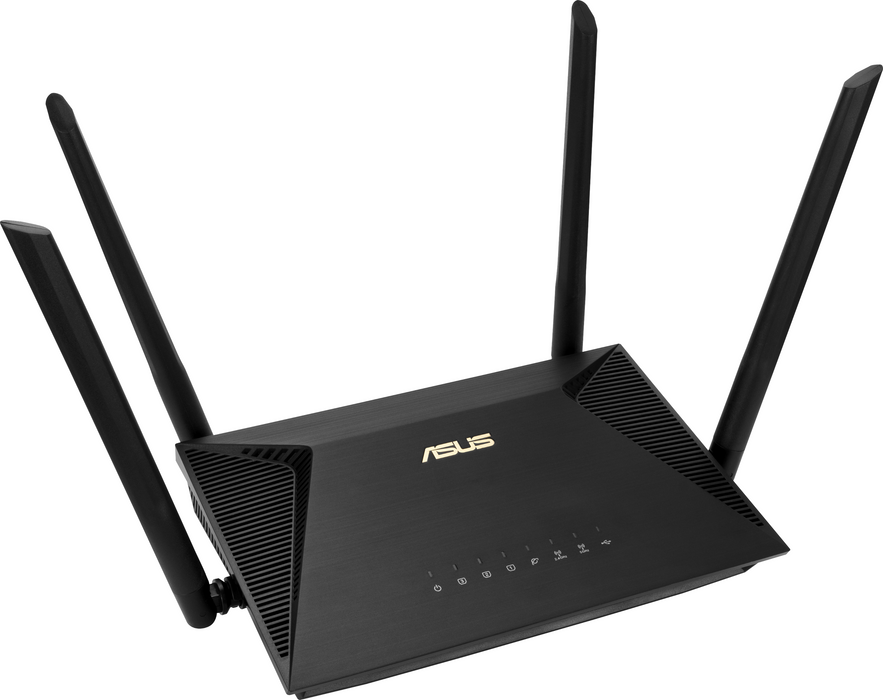 ASUS RT-AX53U AX1800 Dual Band WiFi 6 802.11ax Router supporting MU-MIMO and OFDMA technology with AiProtection