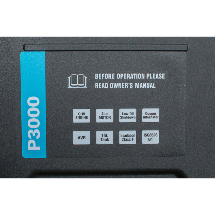GASOLINE GENERATOR ATLAS COPCO P3000 2300 W