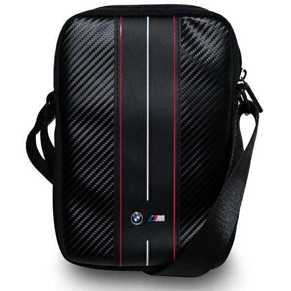 BMW Carbon &amp; Red Stripe bag for a 10" tablet - black