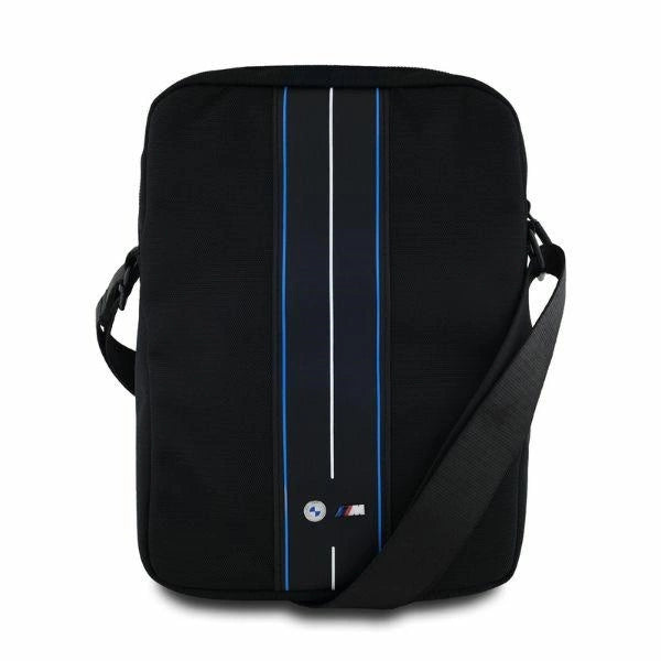 BMW Nylon Blue Stripe 10" Tablet Bag - Black