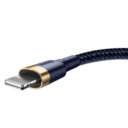 Baseus Cafule Lightning cable 2.4A 1m (Gold+Dark blue)