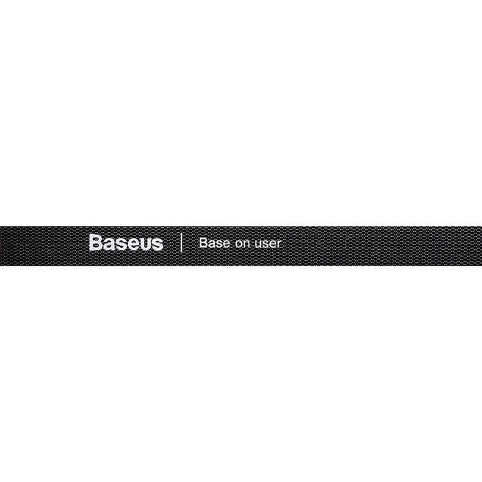 Baseus Colourful Circle Velcro Straps 1m Black