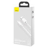 Baseus Simple Wisdom Data Cable Kit USB to Micro 2.1A (2PCS/Set) 1.5m White