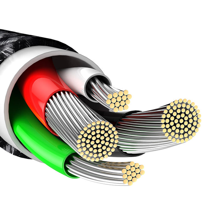 Baseus Tungsten Gold Cable USB to iP 2.4A 2m (black)