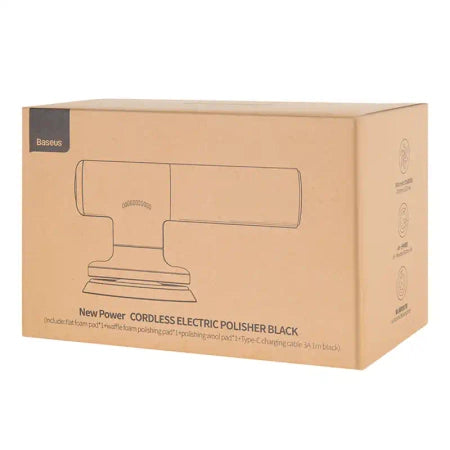 Baseus wireless electric polisher (black)