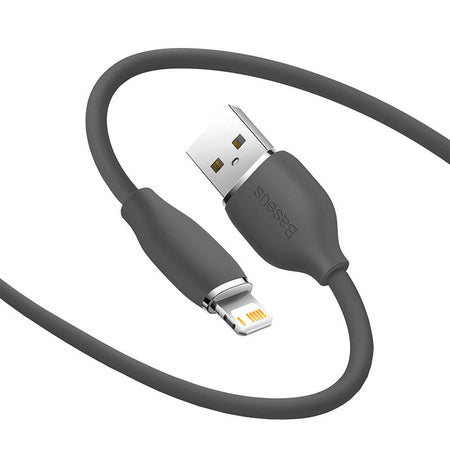 Baseus Jelly  cable USB to Lightning, 2,4A, 1,2m (black)
