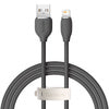 Baseus Jelly  cable USB to Lightning, 2,4A, 1,2m (black)