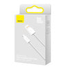 Cable USB to USB-C Baseus Dynamic Series, 100W, 1m (white)