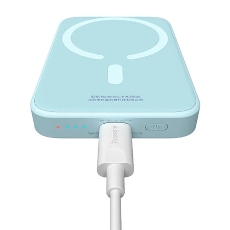 Powerbank Baseus Magnetic Mini 6000mAh, USB-C  20W MagSafe (blue)