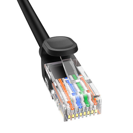 Baseus Ethernet CAT5, 0,5m network cable (black)