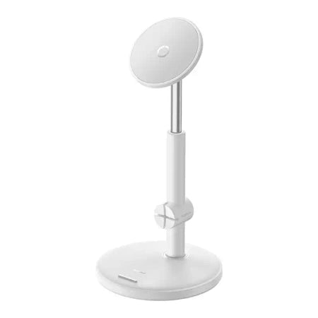 Magnetic Desktop Phone Stand Baseus MagPro (white)
