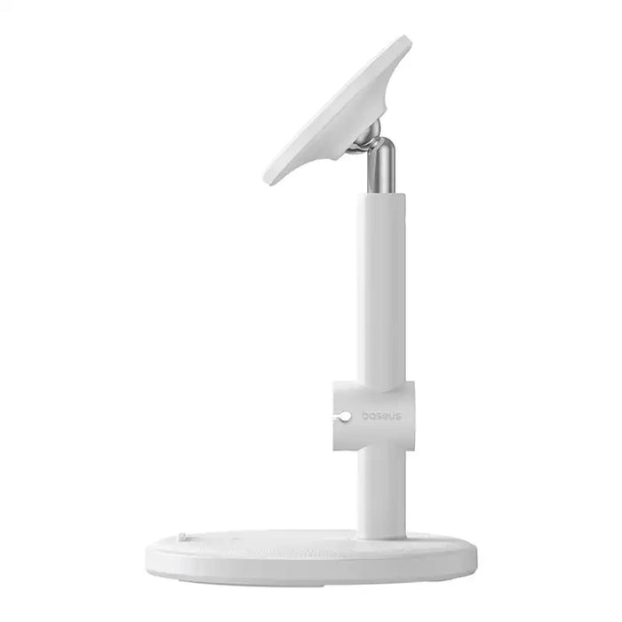 Magnetic Desktop Phone Stand Baseus MagPro (white)