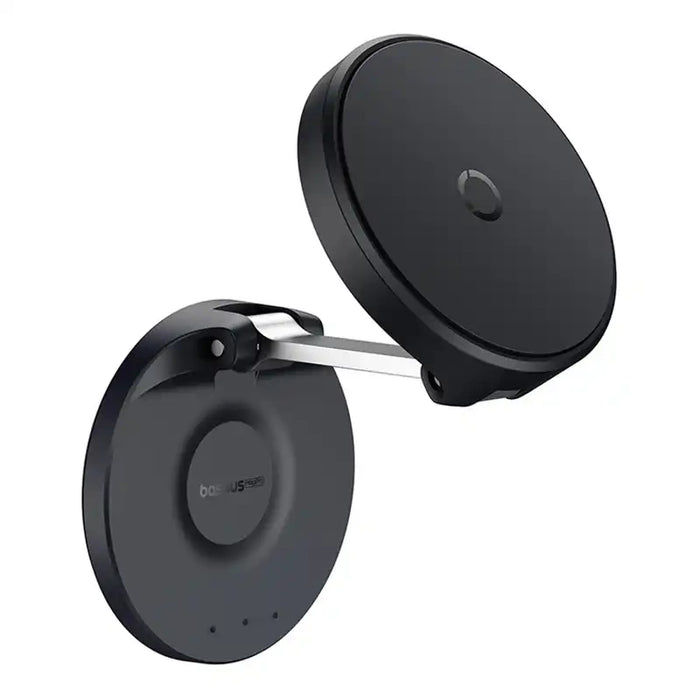 Magnetic Desktop Phone Stand Baseus MagPro self-adhesive (black)