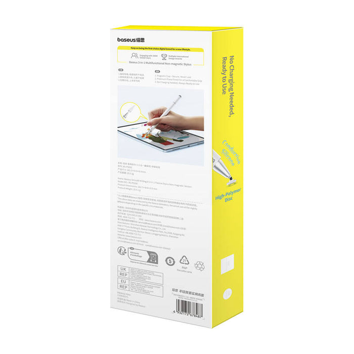 Baseus Smooth Writing III stylus Non-magnetic version (white)