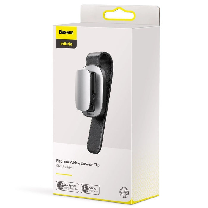 Baseus Car Holder Glasses Clip Silver (ACYJN-B0S)