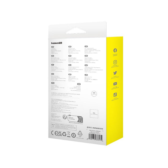 Baseus Unbreakable USB C to iP cable 2 m 20 W Black