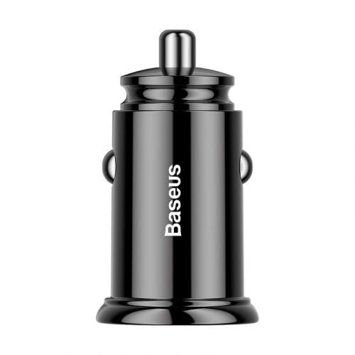 Car Charger Baseus Circular PD QC4.0+ 5A 30W (czarna)