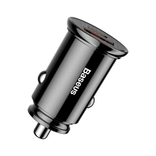 Car Charger Baseus Circular PD QC4.0+ 5A 30W (czarna)