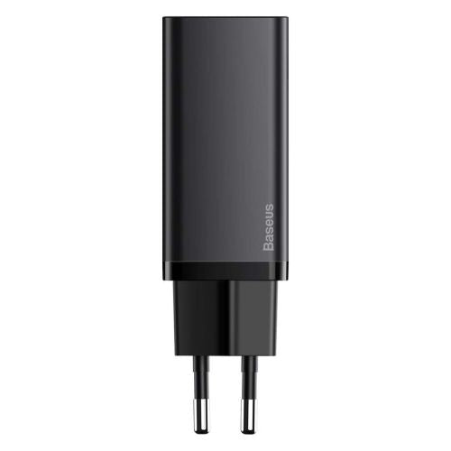 Quick Travel Charger Baseus GaN2 Lite USB+C 65W EU (black)