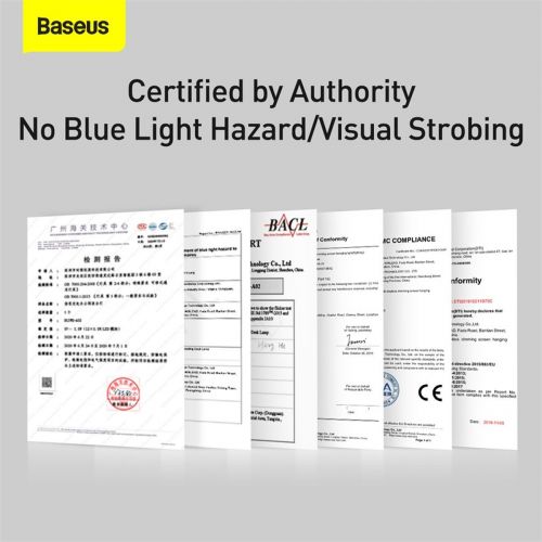 Baseus Smart Eye folding desk lamp rechargeable (grey)