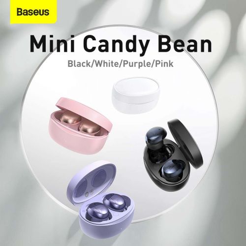 Baseus Bowie E2 TWS Bluetooth 5.2 Wireless Earphones Waterproof IP55 Black (NGTW090001)