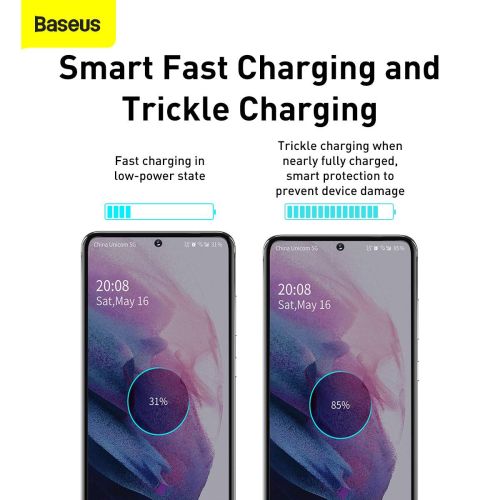 Baseus Super Si Quick Charger 1C 25W with USB-C cable for USB-C 1m (black)