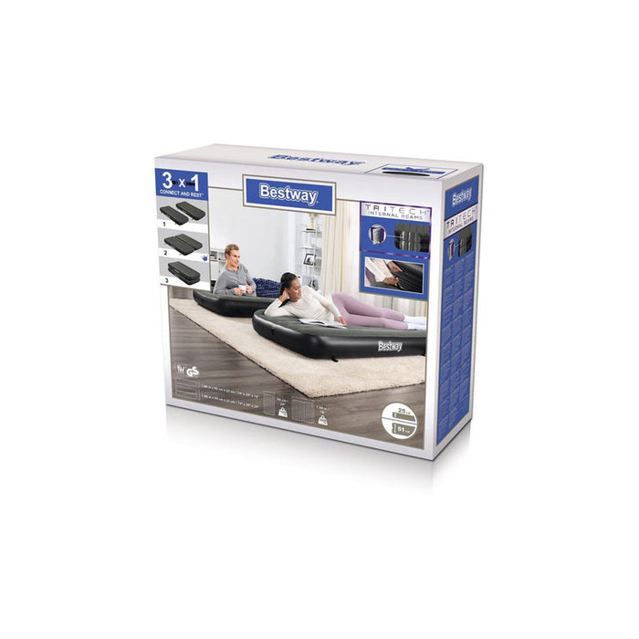 INFLATABLE MATTRESS 188X99X25CM BESTWAY 67922